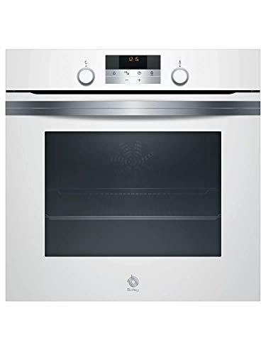 Balay 3HB5358B0 Horno Multifunción-Aqualisis, A, 71 litros, Acero inoxidable, Blanco
