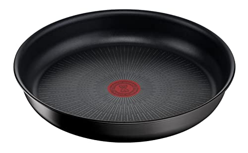 Tefal Sartén Ingenio Unlimited, 28 cm, apilable, ahorra espacio, antiadherente, inducción, negra, L7630632