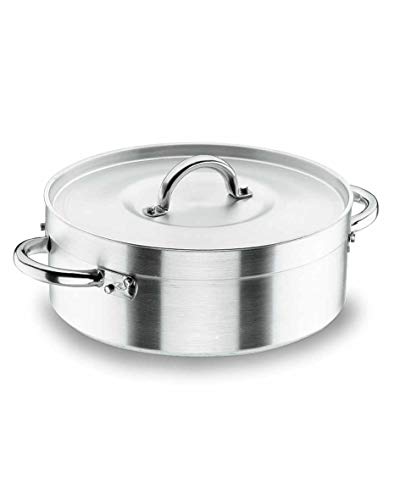 Lacor Cacerola, Aluminio, Plata, 36 cm