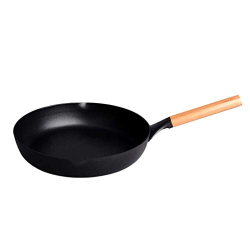MHRCJ Red Copper Pan by Copper Sartén Antiadherente infusionada Sartén Resistente a los arañazos sin Resistencia al Calor de la Estufa al Horno