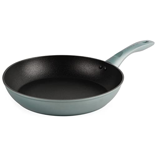 PROGRESS BW09791GEU7 Sartén Antiadherente Con Mango Suave De 24 cm De La Gama Shimmer, Con Revestimiento Crystalstone Brillante, Apta Para Inducción Y Utensilios Metálicos, Sin PFOA, Verde