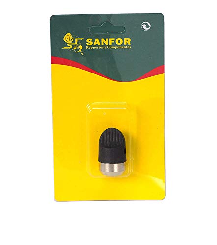 Sanfor 56018 - Blíster Válvula giratoria de olla a presión, Recambio adaptable a MAGEFESA STAR olla rápida, Válvula de seguridad giratoria para olla express, Plateada