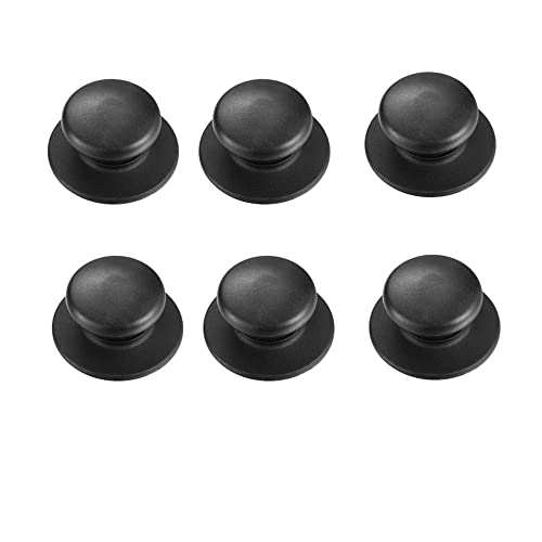 6 pomos de Tapa de Olla, Universal de Repuesto para Tapa de Cacerola, de Repuesto para Todas Las Marcas y Modelos de Utensilios de Cocina o Cacerola