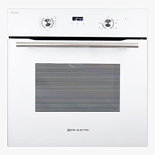 EAS ELECTRIC SMART TECHNOLOGY | Horno multifunción 70 litros | EMV70DGW | Clase energética A | Cristal blanco | 8 modos de funcionamiento | Rejilla y bandeja incluidas | Ventilación