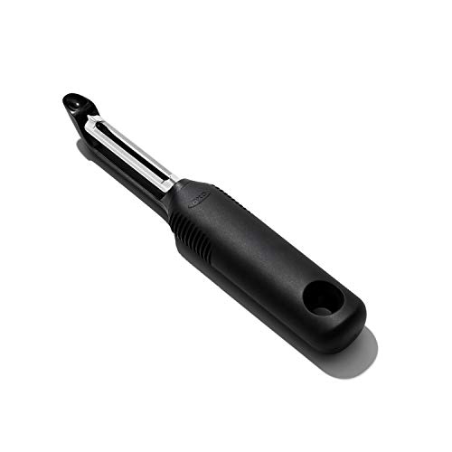 OXO Good Grips - Pelador de patatas giratorio de acero inoxidable, Corer/Peel