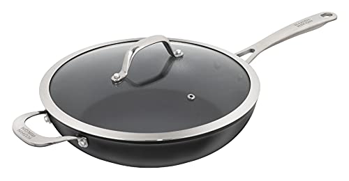 KUHN RIKON Easy Pro - Sartén antiadherente con mango auxiliar, 28 cm