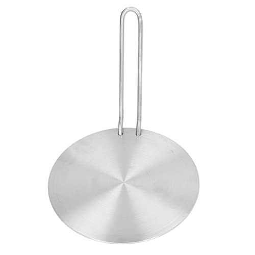 Placa de Cocina Eléctrica a Gas, Disco de Interfaz de Inducción de 6,9 ​​pulgadas, Placa Adaptadora de Cocina de Inducción de Calentamiento Rápido, Placa Convertidora de Difusor de Calor Fácil de