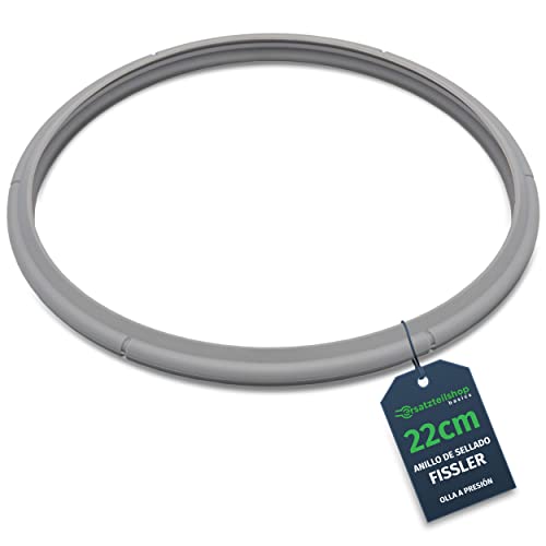 REP:LABS Anillo de sellado (22cm de diámetro) para olla a presión Fissler de las series Blue Point, Magic line, Magic Comfort Basic/Logic - Sello como 573-3866700205 y 038-667-00-205/0