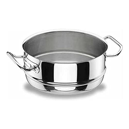 Lacor - 72424 - Cacerola Vapor Profesional 24 cm Inox