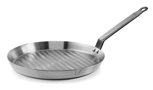 Lacor 63725 - Asador Ferrum Hierro, 26 cm, Gris