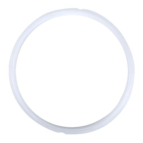 1 pieza de accesorio de anillo de sellado de silicona compatible con Instant Pot 5/6 Qt, 8Qt Herramienta de presión Accesorios de junta de silicona Reemplazo de sellador de goma(6Qt White)