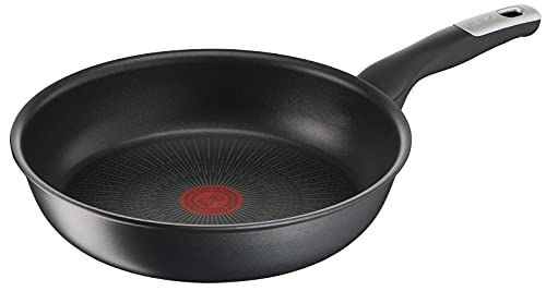 TEFAL G2550302 Sart�n ILIMITADA de 22 cm Todas las placas de cocci�n incluida la inducci�n - Fabricaci�n francesa - Negro