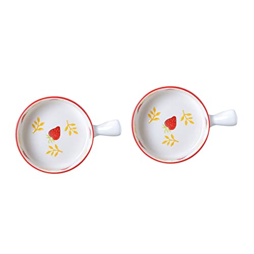 Levemolo 2 Piezas Japonesas con Aperitivos Carne De Vacuno Cebolla Cacerola Francés Fideos Arroz para Olla Mango Platos Chowder Grande Individual Creativo Postre Ramen Gadget Mantequilla