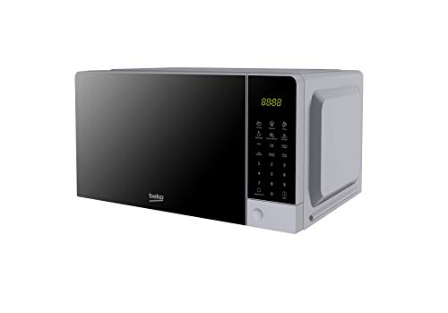 Horno Microondas Beko - Digital - Capacidad 20 litros - Color plateado - Modelo n. Moc201103S