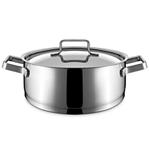 Pujadas Cacerola Baja con Tapa, 28 cm, Centimeters
