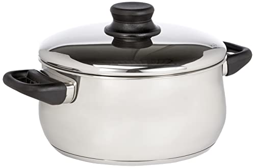 Lacor - 14322 - Cacerola Con Tapa GarInox 22 cms Inox.