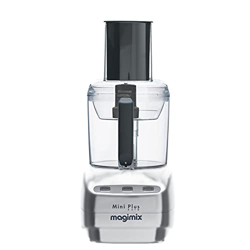 Magimix Mini Plus 400W 1.7L Cromo - Robot de cocina (1,7 L, Cromo, Botones, Acero inoxidable, 400 W, 155 mm)