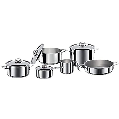 Bialetti Pot/sartenes Suprema Set, Plata, 10 Unidades