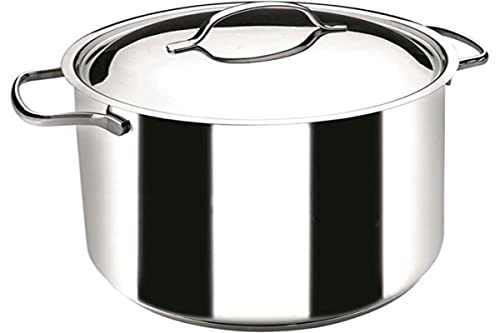 Lacor - 90129 - Olla Super Alta Con Tapa Gourmet 29cm Inox