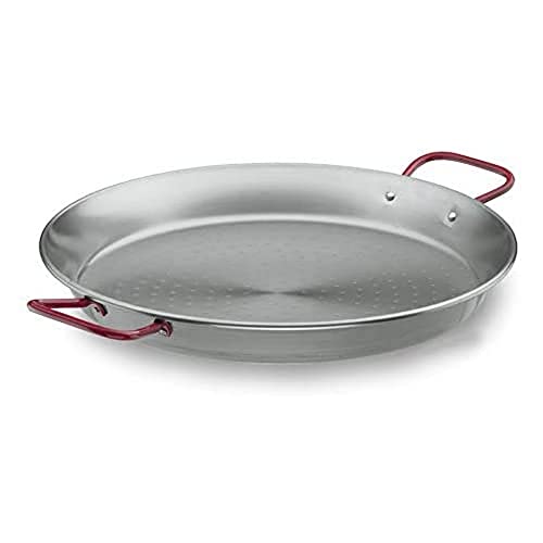 Lacor - 63625 - Paellera Steel Pro De Hierro 24 cms.