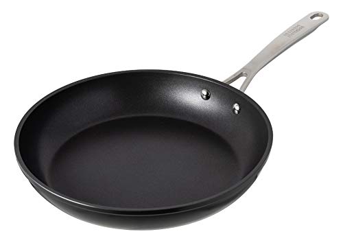 KUHN RIKON Easy Pro - Sartén antiadherente (aluminio, inducción, 24 cm), color negro