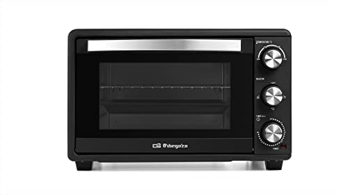 Orbegozo HCI 5025 - Horno eléctrico de sobremesa, termostato regulable, indicador luminoso, temporizador, 25 litros, 1500 W, [Exclusivo Amazon]