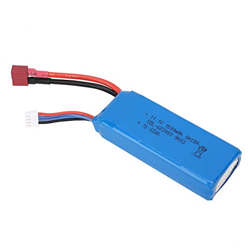 Pwshymi Reemplazo de Batería RC, Batería de Helicóptero RC los Mejores Materiales Fácil de Instalar para WLtoys V950 Excelente Mano de Obra para WLtoys V950 Helicóptero de Control Remoto