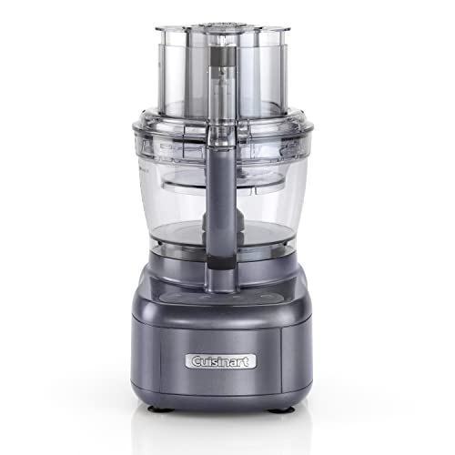 Cuisinart Expert Prep Pro 3L Procesador de Alimentos, Pica, Mezcla, Tritura, Amasa, Corta en Rodajas, Ralla, Corta en Dados y Espiraliza, Gris Azulado