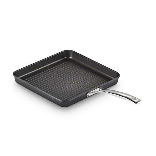 Le Creuset Parrilla cuadrada antiadherente endurecida de 28 cm, 52102280010201