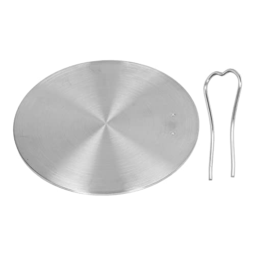 Adaptador de Inducción Adaptador de Placa de Inducción para Usar Cafeteras Y Utensilios de Cocina en Placas de Inducción Placa de Disipación de Calor Placa de(16# 15,5 cm/ 6,1 pulgadas)