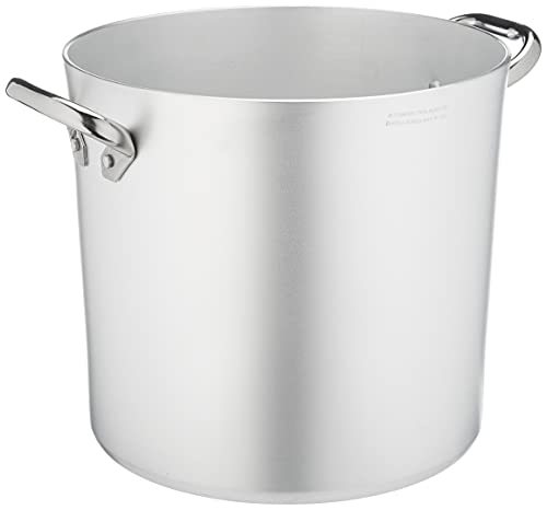 Pentole Agnelli ALMA10328 Olla alta con dos asas Acero inoxidable, aluminio profesional 3 milímetros, 16 l