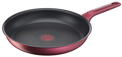 Tefal Daily Chef - Sartén (24 cm, revestimiento antiadherente resistente, fácil de limpiar, función termo-Signal, inducción, fabricado en Francia G2730402)