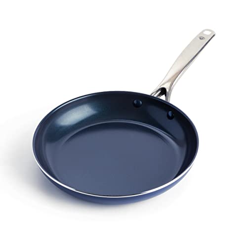 Blue Diamond Sartén Antiadeherente de Aluminio, Apta para Todo Tipo de Cocinas, Inducción, Horno y Lavavajillas, Azul, 24 cm