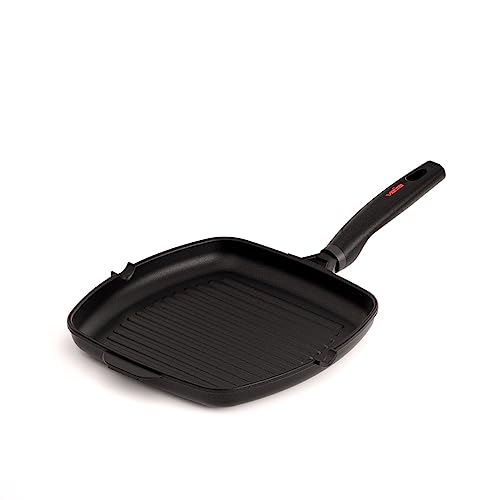 Valira Origen Inducción Grill, Aluminio Fundido, Negro, 26 cm