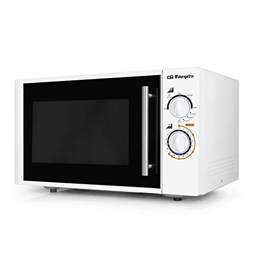 ORBEGOZO ELECTRODOMÉSTICOS MIG 2520 Microondas, 25 litros de Capacidad, 5 Niveles de Potencia + Grill + 3 Funciones Combi, 900 W, Blanco