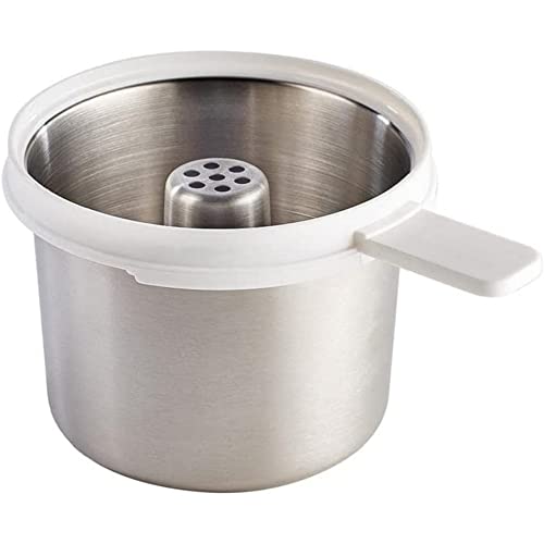 BÉABA, Hervidor de pasta y arroz, Cesta/Cuenco de Almidón, Accesorio Babycook, Compatible con Babycook Néo, Capacidad 750g, Fácil de limpiar, Acero Inoxidable