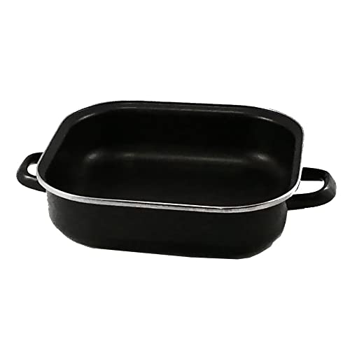 MAGEFESA Tartera esmaltada black 27x27 cm