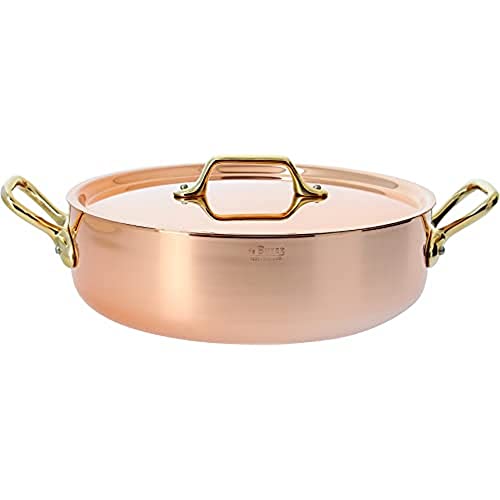 Prima Matera 6446.20 Olla, Cobre, Naranja, 28 x 20 x 9 cm