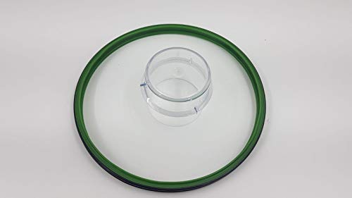 THERMOMIX TM31, Goma, Junta Verde DE LA TAPADERA + CUBILETE Transparente, VASITO MEDIDOR