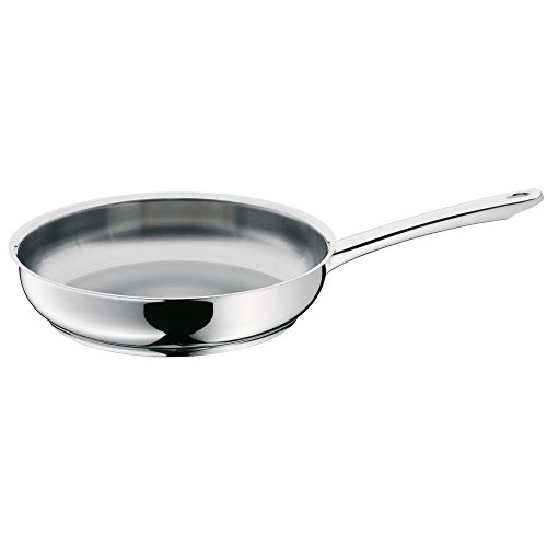 WMF Profi - Sartén 20 cm, de acero Inoxidable, sin recubrimiento para todo tipo de cocinas Incluido inducción