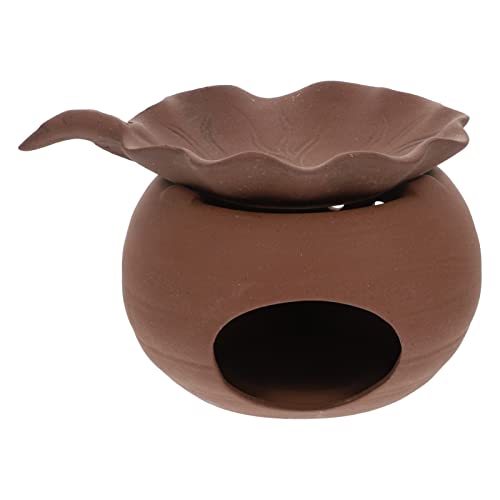 INNAL Cerámica Teakitchen SILS Warmer Tea Leaf Baker Roaster Coffee Bean Roaster Lotus Leaf Design