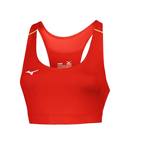Mizuno Premium JPN Bra Top (W) para Mujer Color Red Talla M