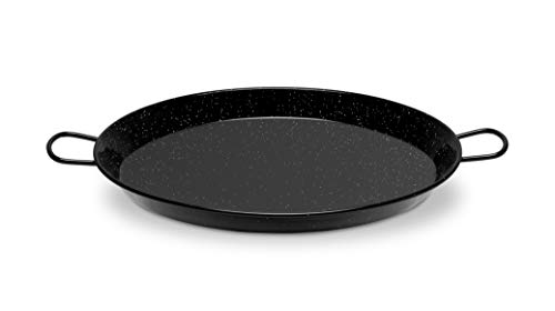 Boladeta - Paellera de Inducción y Vitrocerámica de Acero esmaltado de 34cm - 4 o 6 raciones