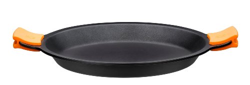 BRA Paellera, Negro, 36 cm
