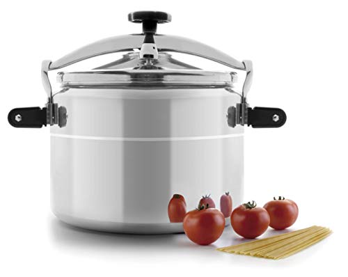 Lacor Pro-Clasic 20515 20515-Olla a presión Classic, 15 L, Aluminio, Plata