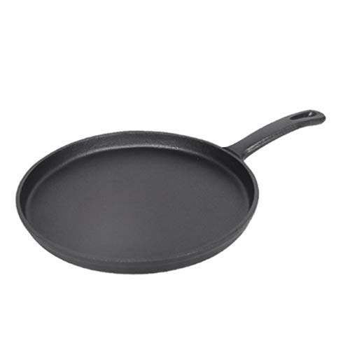 OQHAIR Sartén antiadherente de hierro fundido grueso de 26cm