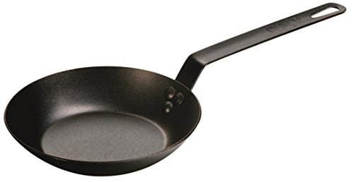Lodge 20,32 cm/20,32 cm pre-tratado Redondo de Acero Sartén/sartén