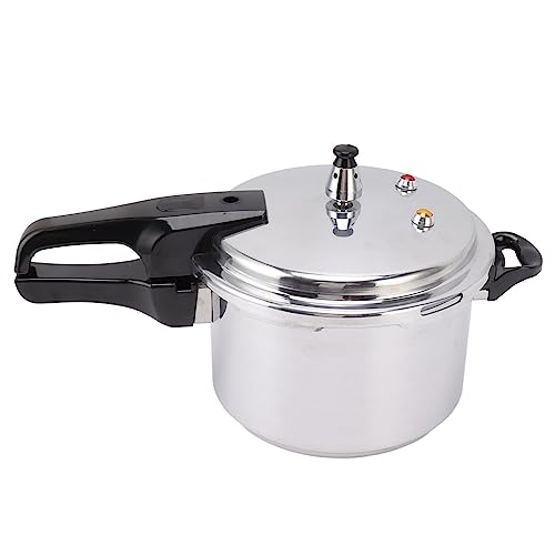 Haofy Olla a Presión para Estufa, Suministros de Cocina Multifuncionales de Gran Capacidad, Olla a Presión Fácil de Limpiar, Aleación de Aluminio para Sopas para Cocinar (20 centímetros)