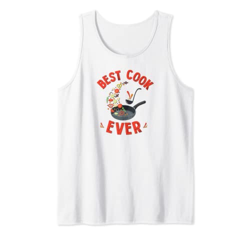 EL MEJOR COCINE, saltear las verduras en la sartén Camiseta sin Mangas