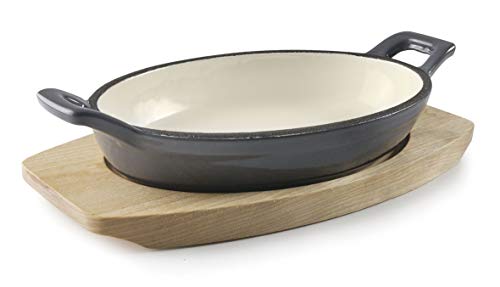 Lacor 25842 Cacerola oval, Gris degradado